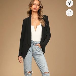 Lulu’s Miss Punctuality Lightweight Blazer NWT